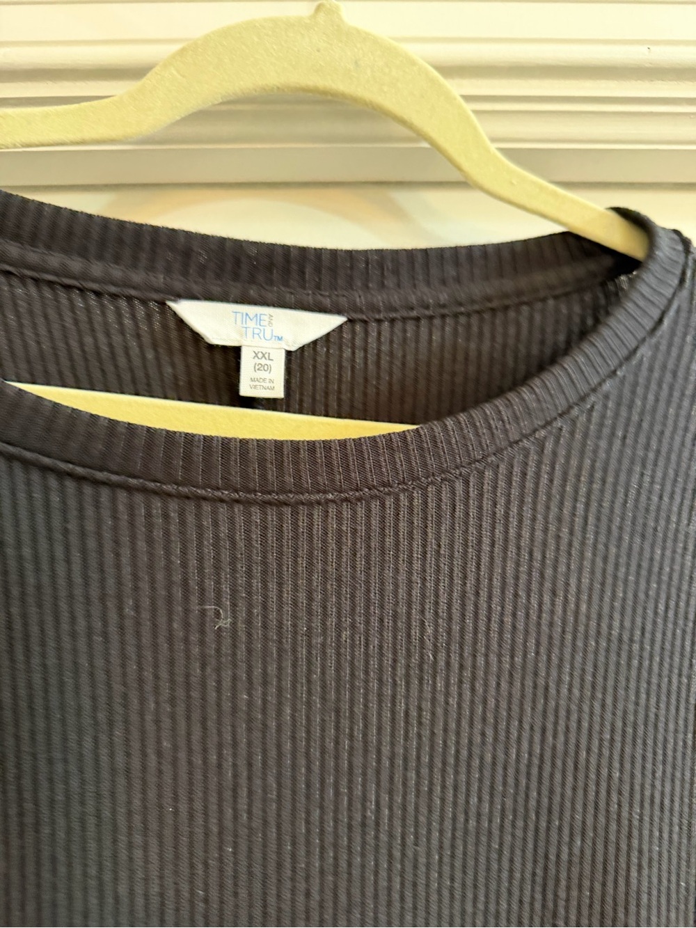 Black ribbed maxi dress NWOT - Picture 6 of 7